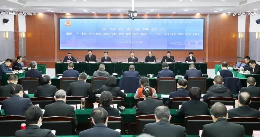 优化法治化营商环境 提升民营经济司法服务水平丨长江电气总裁王朝参加武汉中院召开的企业家座谈会